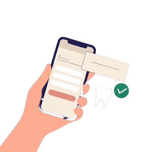 Simple signup on phone